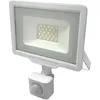 Image de Projecteur led Extérieur 30W IP65 blanc avec Détecteur de Mouvement Crépusculaire - Blanc Froid 6000K - 8000K Silamp