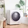 Image de Sèche-linge à condensation,Mini Sèche,linge à évacuation,2.5 kg,Compact 850 W,Connecté,environ 49,5 x 41,5 x 58,8cm - Blanc