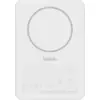 Image de Belkin Batterie Externe Magnétique Boostcharge Slim 5 000 Mah 75 W Charge Sans Fil - Blanc