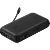 Image de Belkin Batterie Externe Boostcharge 10 000 Mah 45 W Pd Avec Câbles Usb-c Et Usb-a Intégrés Écran - Noir