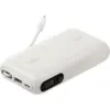 Image de Belkin Batterie Externe Boostcharge 10 000 Mah 45 W Pd Avec Câbles Usb-c Et Usb-a Intégrés Écran - Sable