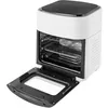 Image de Gojoy - Friteuse sans Huile 15L Air fryer, Friteuse Visible à air chaud 1400W led Digital Panneau tactile Air Fryer 80-200°C Cuisson Four (Blanc)