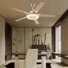 Image de Senderpick - 52in Design Ventilateur de plafond à pales Lampe d'éclairage Lumière Air Vent Refroidisseur Nouveau