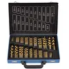 Image de Jeu de Forets en Acier 170 Pièces Pour toutes les perceuses courantes avec 1-10 mm - Angle de pointe 135° HSS-G cobalt NAIZY