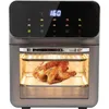 Image de Four Électrique 220-240V 1350W Four Intelligent pour Maison Écran Tactile Avec 50 Boîtes à Gâteaux + 2 Plaques,Minuterie 15-60 min 27X26X32CM (Noir)