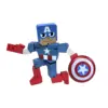 Image de Bem's Hw Figurine En Bois Wood Warriors - Captain America