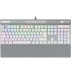 Image de CORSAIR K70 PRO RGB Clavier de Jeu Filaire Optique-Mécanique - Commutateurs Linéaires OPX - Capuchons de Touches PBT Double-Shot - Compatible iCUE - AZERTY FR - PC, Xbox - Blanc en occasion ou reconditionné