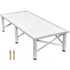 Image de Socle Machine a Laver Base en Fer 124x55x30 cm Support en Metal Lave-Linge Capacite 150 kg Piedestal Antiderapant Buanderie pour Faciliter Drainage