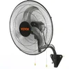 Image de Vevor   Ventilateur mural industriel 44,45 cm   4000 CFM   3 vitesses   Tout en métal   Pour entrepôts, ateliers et serres   Noir