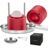Image de Mophorn - vevor Presse a Glacons Spheres de 61 mm Moule a Glacon Rond en Alu Bac a Glacons Ronds avec Pince Fabrication Rapide de Glacons Boules pour