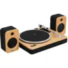 Image de House Of Marley Tourne-disque Stir It Up 2 Tt + Haut-parleurs Brun