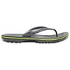 Image de Crocs Crocband Flip 11033 M12 Eu47 W14 Graphite Vert Volt