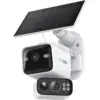 Image de Tapo Tc93d Kit Caméra Extérieure Intelligente Panoramique/inclinable Solaire Avec Deux Objectifs