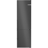 Image de Série 4 Combiné pose libre avec congélateur en bas 203 x 60 cm Acier noir brossé anti-fingerprint KGN39VXBT