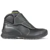 Image de Chaussures Pezzol Fink S3 en cuir noir high n. 46 pour soudeur forgeron avec protection me'tatarsienne et embout a' de'gagement rapide et semelle