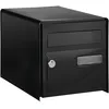 Image de Decayeux - boite aux lettres probat - simple face - noir ral 9005 - l 302 x h 300 x p 410 mm