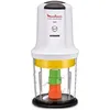 Image de Moulinex   Hachoir électrique 0,5 L 500 W AT7231   2 vitesses   6 fonctions   Compact et léger avec 3 accessoires   Pour préparation culinaire