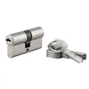 Image de Cylindre de serrure double entrée Trafic 6, 30x30mm, nickel, anti-arrachement, anti-perçage, panneton réduit, 5 clés - Thirard
