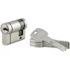 Image de Demi-cylindre Transit 2, 30x10mm, nickel, anti-arrachement, panneton orientable 5 clés - Thirard