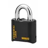 Image de Federal Lock - thirard - Cadenas à combinaison Fédéral Lock sr, acier, 4 chiffres, chantier, anse acier, 62mm, noir - thirard