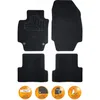 Image de Tapis auto sur mesure compatible avec Renault Zoe et Zoe 2 ap12 Noir - Incar moquette
