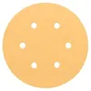 Image de 5 feuilles abrasives Bosch Professional C470 Best for Wood and Paint pour ponceuses excentriques ø 150mm - 6 trous