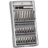 Image de Coffret d'embouts de vissage, 25 pièces PH1, PH2 (2 x 25 mm), PH3, PZ1, PZ2 (2 x 25 mm), PZ3, T10, T15, T20 (2 x 25 mm), T25, T27, T30, T40, T10,