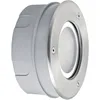 Image de Aric - luxmur 2 Encastré Mur Ext. GX53 IP66 IK07 rond inox Lpe non incl. 1741