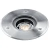 Image de applique de sol encastrée - aric aquasol mini - gu10 - inox - rond - aric 4648