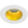 Image de Aric - spot encastré à led ef8 - 7w - cct - 3-4000k - blanc / doré 11031