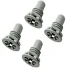 Image de Lot de 4 pieds réglables (31X6056) Lave-vaisselle ariston hotpoint, belling, blanco, blomberg, bomann, boreal, brandt, creda, crystal, de dietrich,