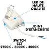 Image de ARLUX LIGHTING Spot Encastrable ATLAS 5W 600lm - Temperature Variable - Fixe