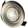 Image de Arlux Lighting - kit 3 spots aciers encastrables jade Fixe module 5W, 2-CCT, 400lm, Ø85
