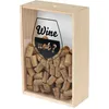 Image de Boîte de rangement pour bouchons Cork - COMPACTOR - 20 x 10 x H.30 CM - Bois clair