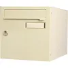 Image de Renz - Boîte aux lettres normalisée 1 porte extérieur acier beige brillant