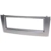 Image de Facade autoradio compatible avec Fiat Grande Punto ap05 - Argent Fonce