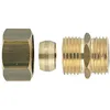 Image de Raccord laiton bicone union mâle droit 20X27-18