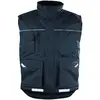 Image de Gilet de travail matelassé sans manche ripstop - Noir 2XL - 56/58