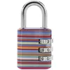 Image de Cadenas à Combinaison Master Lock Imprimé 6,2 x 3,2 x 1,4 cm Couleur Aléatoire
