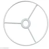 Image de Cercle à bague - L'UNIVERS DE PIWI - 20 cm - Rilsan - Blanc - Luminaire personnalisable
