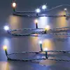 Image de Fééric Lights And Christmas - Guirlande lumineuse extérieur 48 led blanc froid chaud 3.5m - Feeric lights & christmas