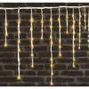 Image de Fééric Lights And Christmas - Rideau scintillant extérieur 900 led blanc chaud effet tombée de neige - Feeric lights & christmas