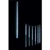 Image de Fééric Lights And Christmas - Guirlande rideau à 7 tubes effet goutte - Blanc - h 70 cm - Livraison gratuite