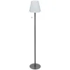Image de Lampadaire d'extérieur led rechargeable usb base acier Gris Foncé d 18 x l 105.5 cm Atmosphera