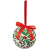 Image de Déco Sapin Boule de Noël D 7.5 cm Houx et Baies - Feeric Christmas
