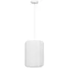 Image de Suspension Tobie coton blanc D25cm Atmosphera créateur d'intérieur