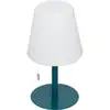 Image de Lampe usb d extérieurled Zack bleu canard H30cm Atmosphera créateur d'intérieur