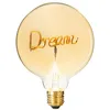 Image de Atmosphera - Ampoule Globe led Filament Dream E27 2W 100Lm, Lumière Chaude Ø7,8x20,5cm