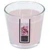 Image de Bougie parfumée rose 500g Atmosphera créateur d'intérieur