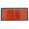 Image de Catadioptre adhésif orange rectangulaire 105x48 mm